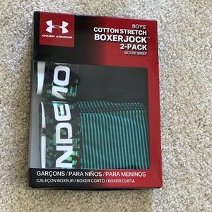 Youth boys under armour 2 pack boxerjock